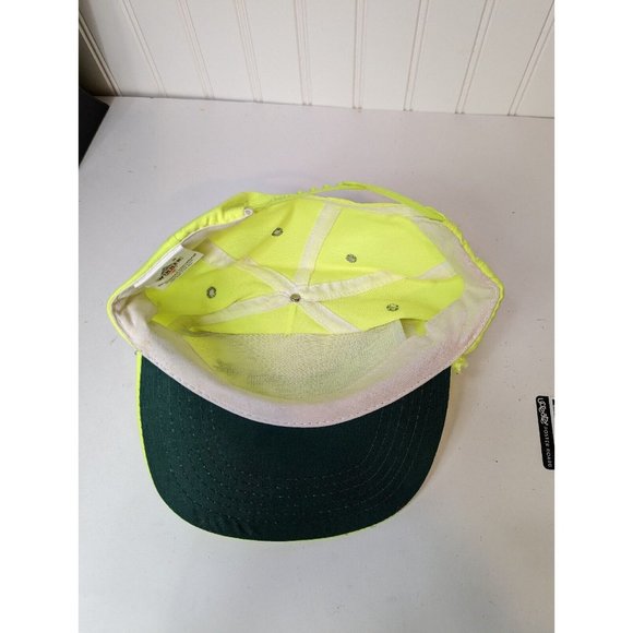 Tropics Bar & Grill Hawaii Yellow Hat Snapback Waikiki Hilton Adjustable Vintage - Picture 4 of 6